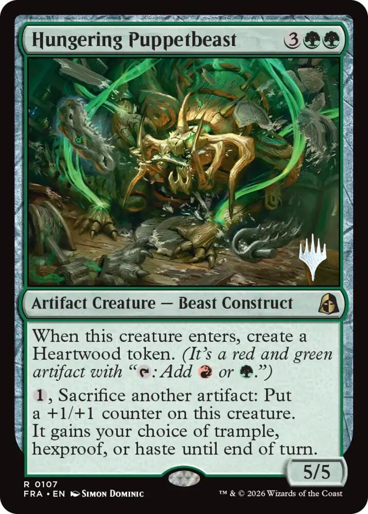 Hungering Puppetbeast (107) [Reality Fracture Promos]