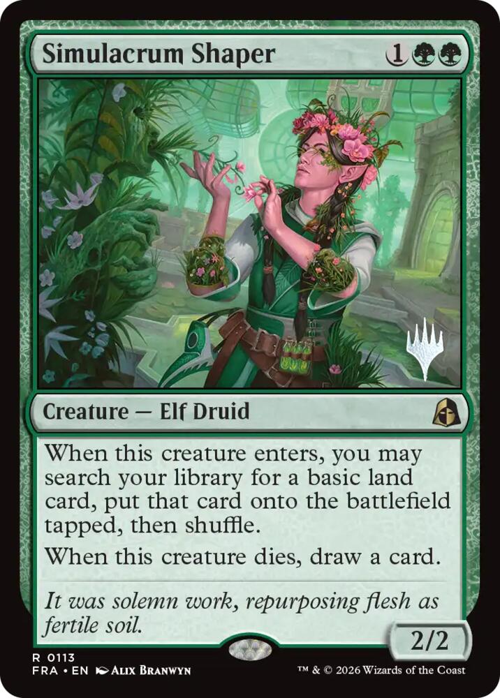Simulacrum Shaper (113) [Reality Fracture Promos]