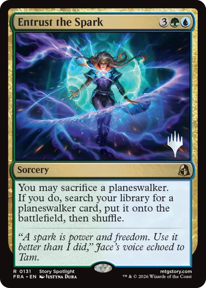 Entrust the Spark (131) [Reality Fracture Promos]