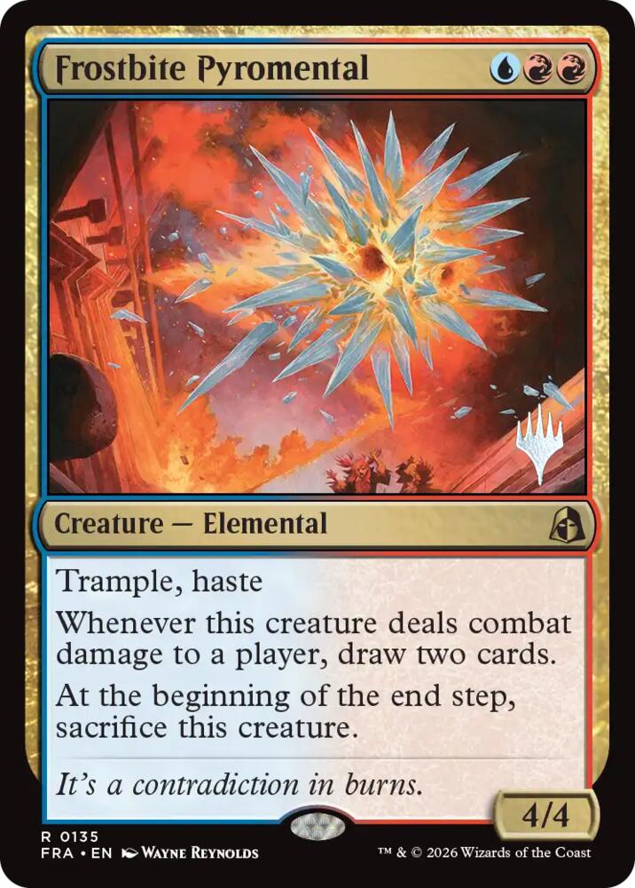 Frostbite Pyromental (135) [Reality Fracture Promos]