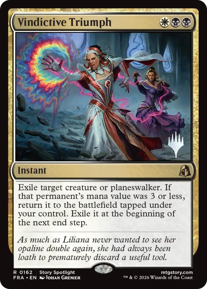 Vindictive Triumph (162) [Reality Fracture Promos]