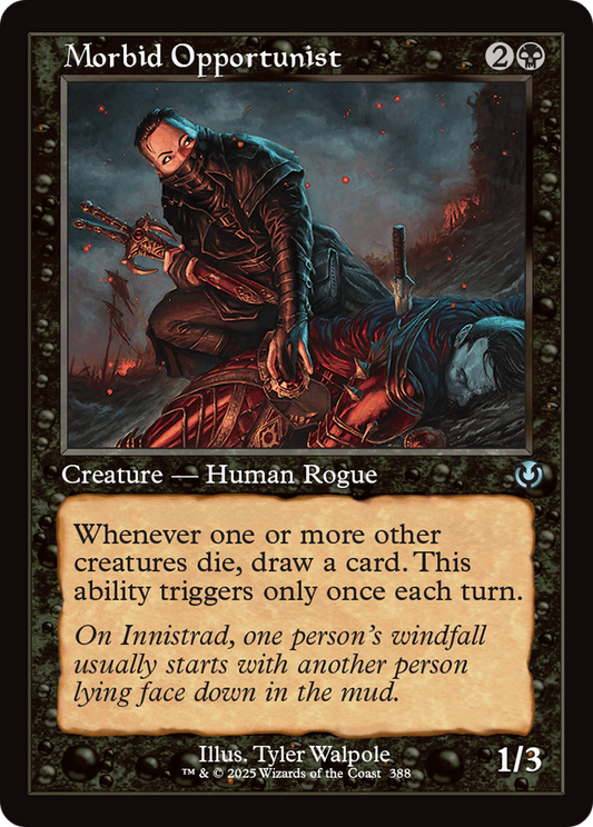 Morbid Opportunist (Retro Frame) (INR-388) - Innistrad Remastered Foil