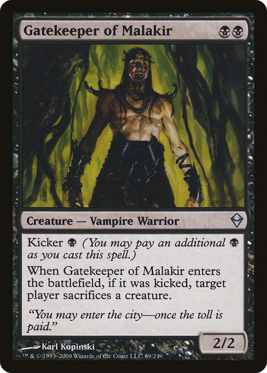 Gatekeeper of Malakir [Zendikar]