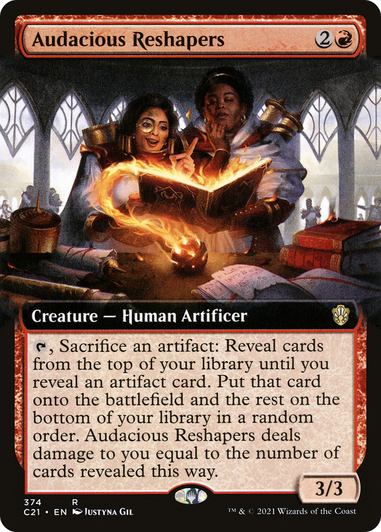 Audacious Reshapers (Extended) [Commander 2021]
