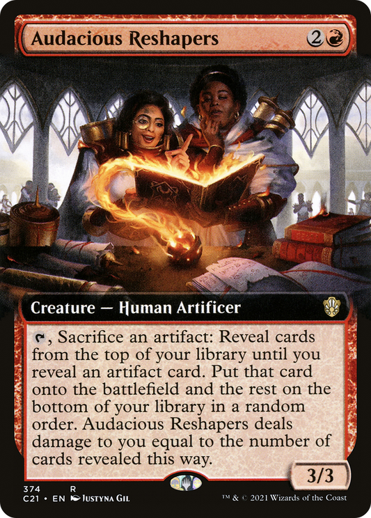 Audacious Reshapers (Extended) [Commander 2021]
