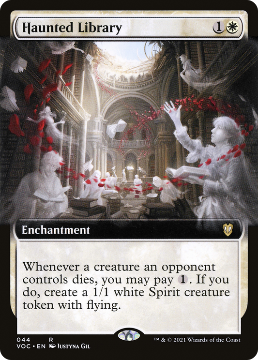 Haunted Library (Extended) [Innistrad: Crimson Vow Commander]