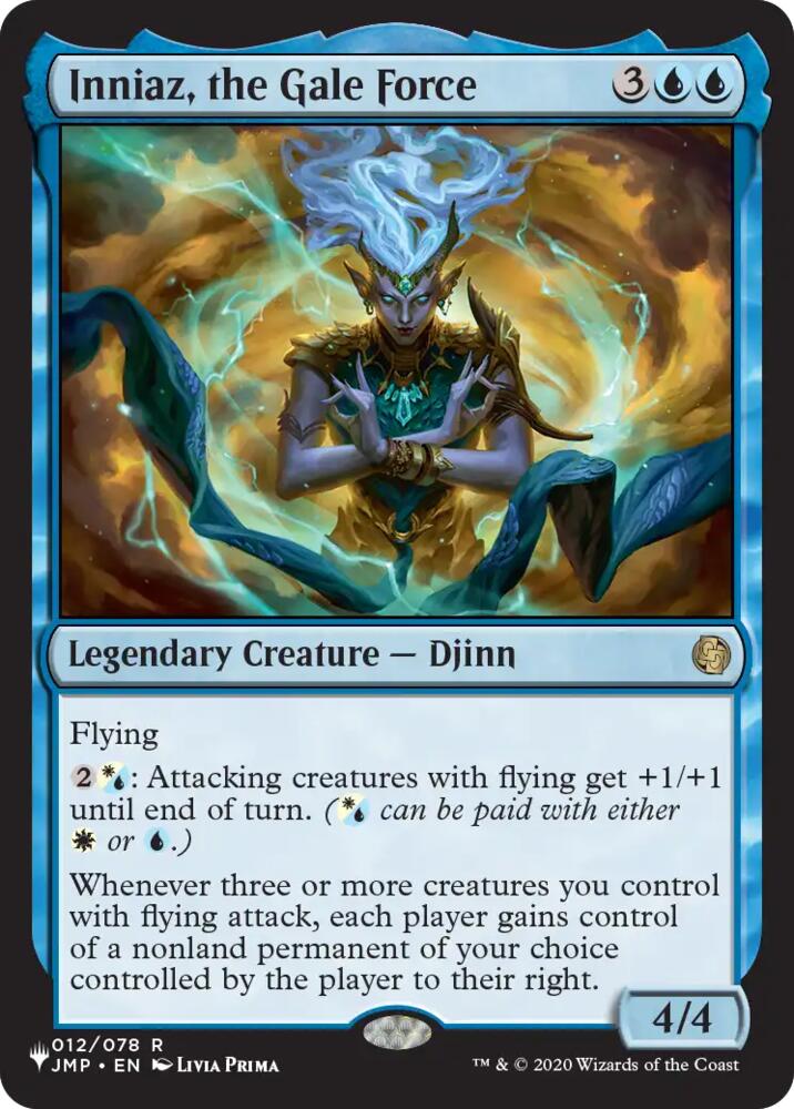 Inniaz, the Gale Force (12) [The List]