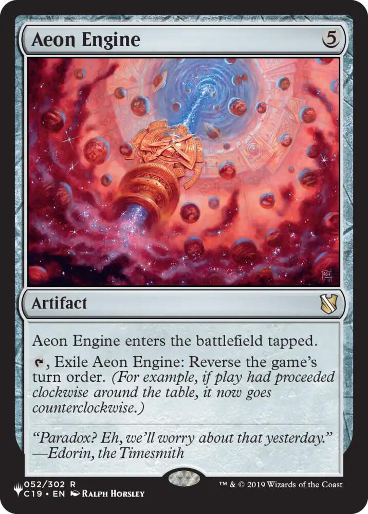 Aeon Engine (52) [The List]