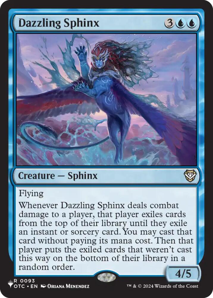 Dazzling Sphinx (93) [The List]