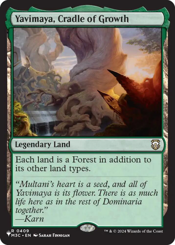 Yavimaya, Cradle of Growth (409) [The List]