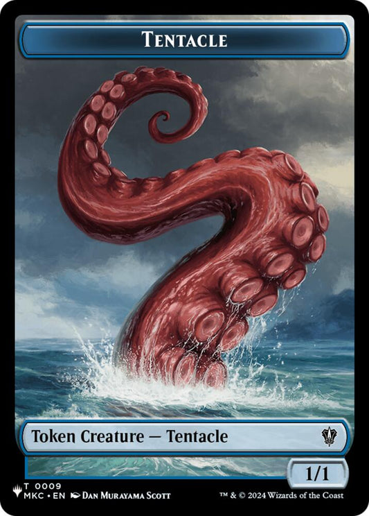 Tentacle // Illusion Double-Sided Token (9 // 6) [The List]
