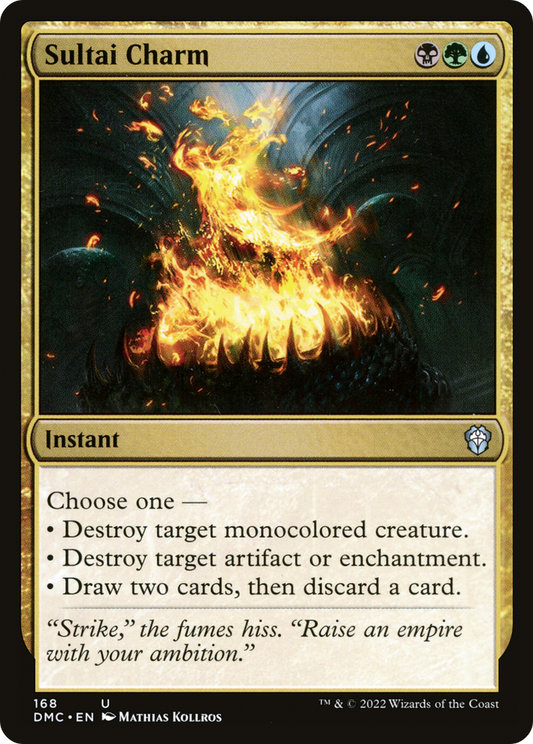 Sultai Charm [Dominaria United Commander]