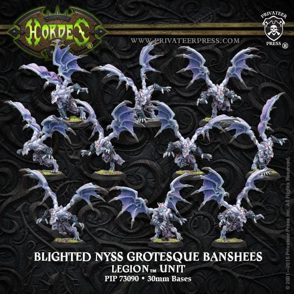 Blighted Nyss Grotesque Banshees (Plastic) - pip73090-2 - Used