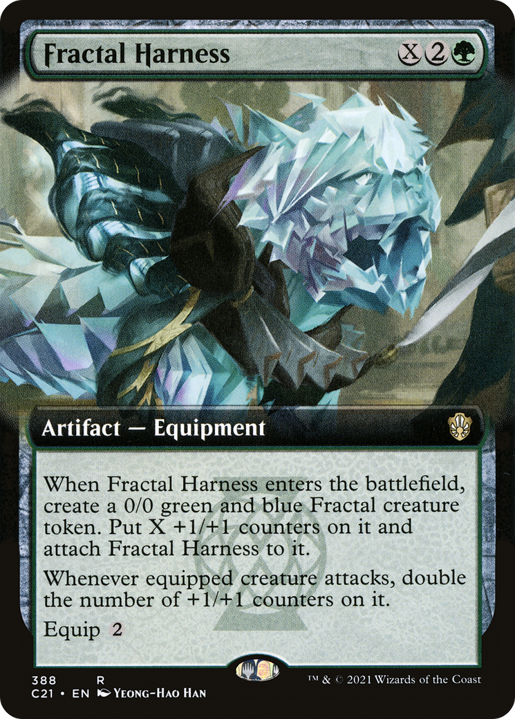 Fractal Harness (Extended) [Commander 2021]