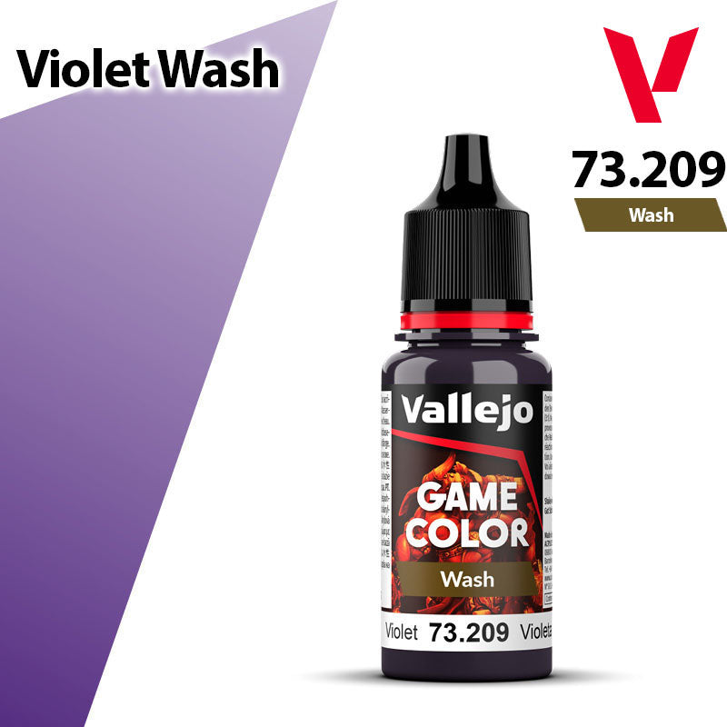 Vallejo Game Color - Wash Violet - Val73209 (84)