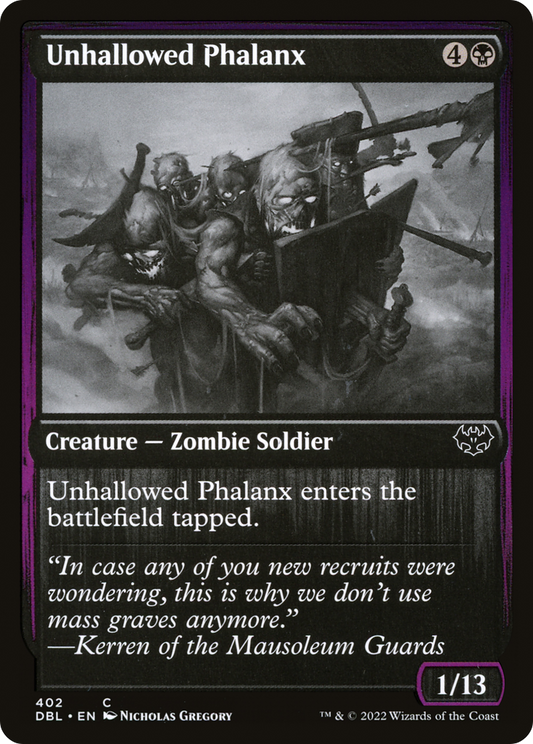 Unhallowed Phalanx [Innistrad: Double Feature]