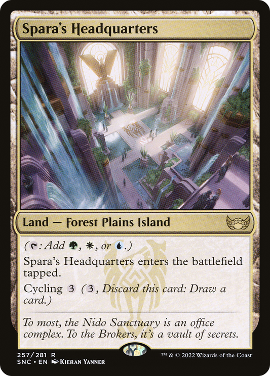 Spara's Headquarters (SNC-257) - Streets of New Capenna Foil