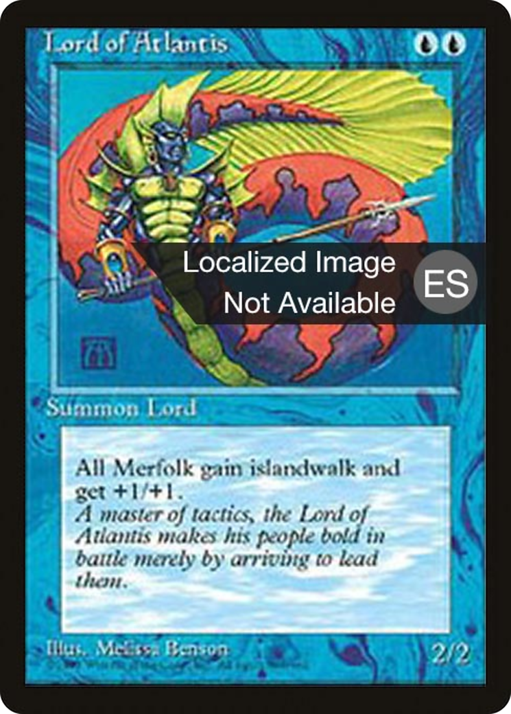 Lord of Atlantis [Fourth Edition Foreign Black Border]