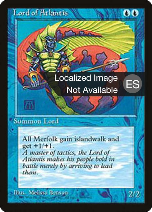 Lord of Atlantis [Fourth Edition Foreign Black Border]