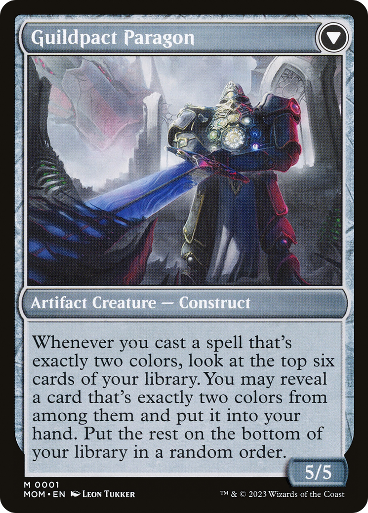 Invasion of Ravnica // Guildpact Paragon (MOM-001) - March of the Machine Foil