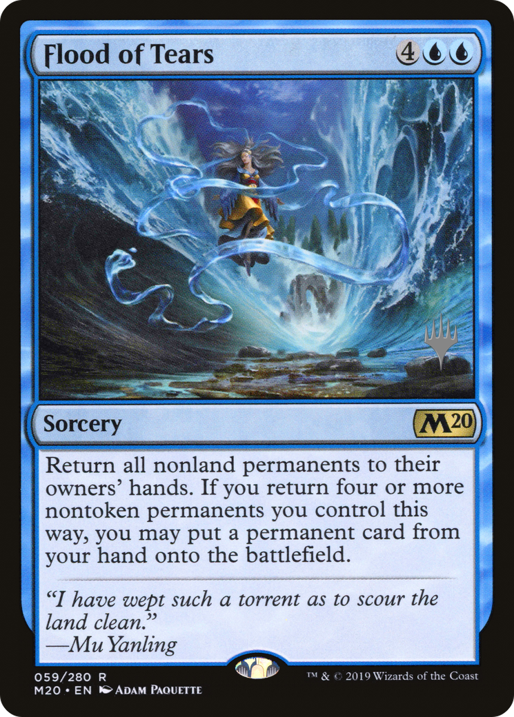 Flood of Tears (PPM20-059) - Core Set 2020 Promos