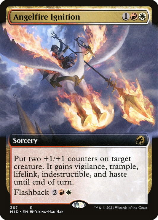 Angelfire Ignition (Extended) [Innistrad: Midnight Hunt]