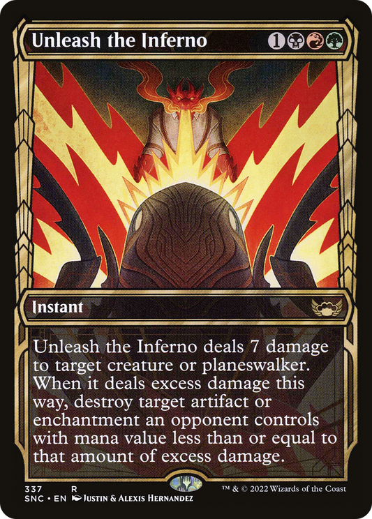 Unleash the Inferno (Showcase Golden Age) [Streets of New Capenna]