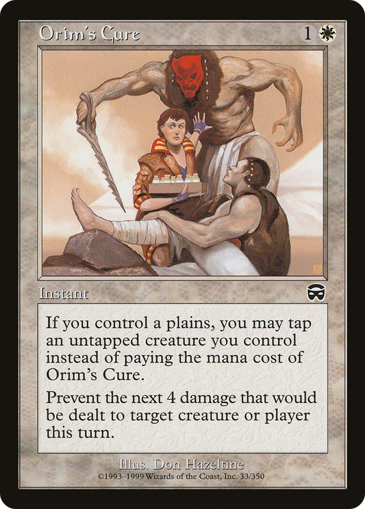 Orim's Cure (MMQ-033) - Mercadian Masques Foil