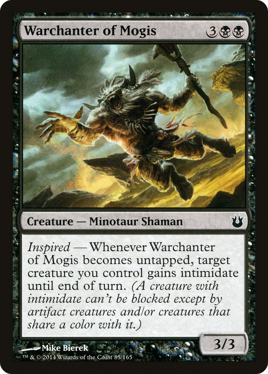 Warchanter of Mogis (BNG-085) - Born of the Gods Foil