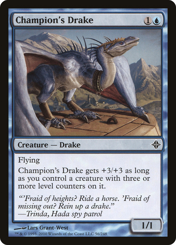 Champion's Drake (ROE-056) - Rise of the Eldrazi Foil