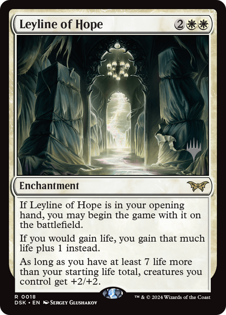 Leyline of Hope (Promo Pack) [Duskmourn: House of Horror Promos]