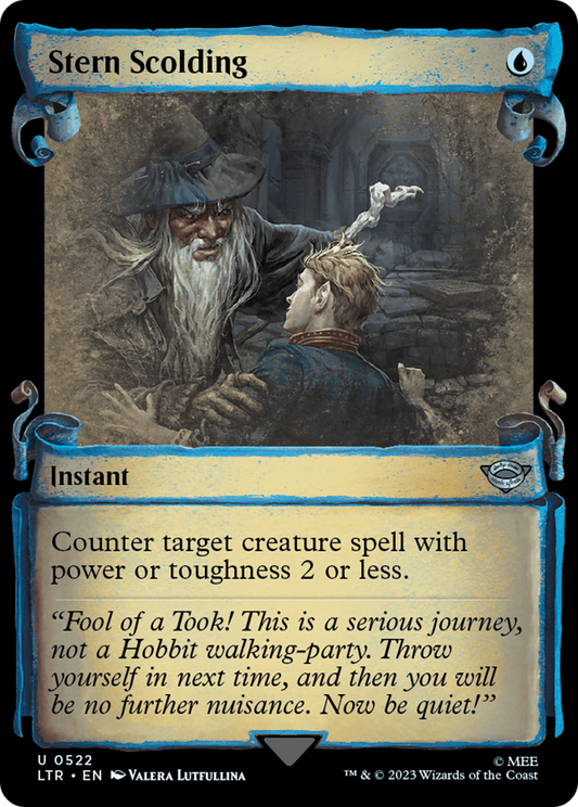 Stern Scolding (LTR-522) - The Lord of the Rings: Tales of Middle-earth: (Showcase)
