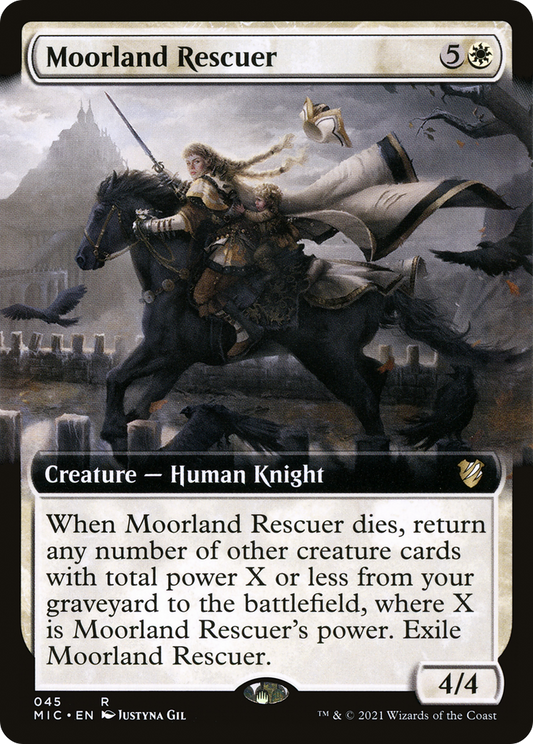 Moorland Rescuer (Extended) [Innistrad: Midnight Hunt Commander]