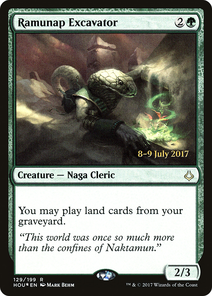 Ramunap Excavator  [Hour of Devastation Prerelease Promos]