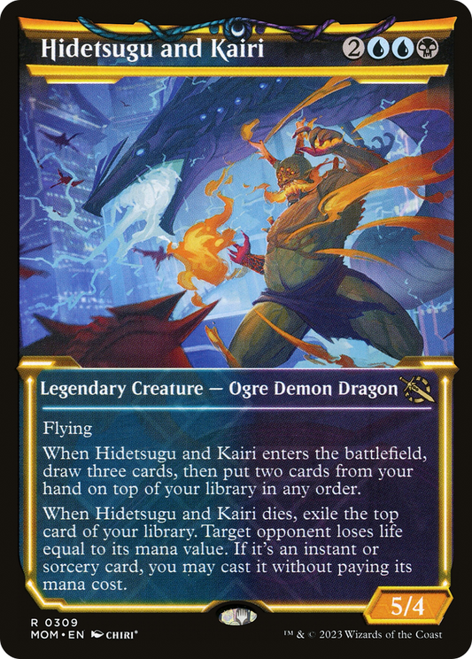 Hidetsugu and Kairi (MOM-309) - March of the Machine: (Showcase) Foil