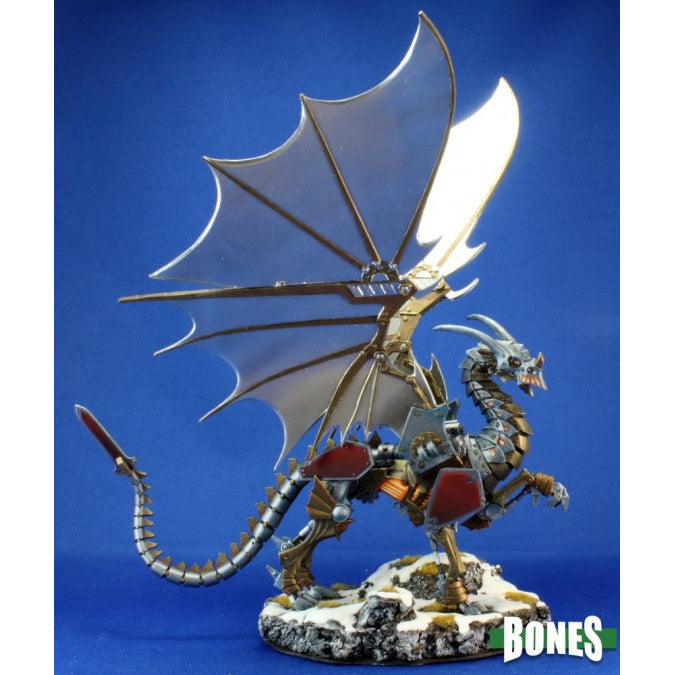 Reaper Miniatures - Wyrmgear, Clockwork Dragon (77177) - Used