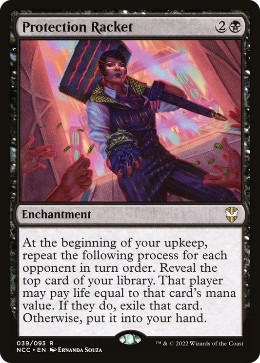 Protection Racket (Extended Art) [Streets of New Capenna Commander]