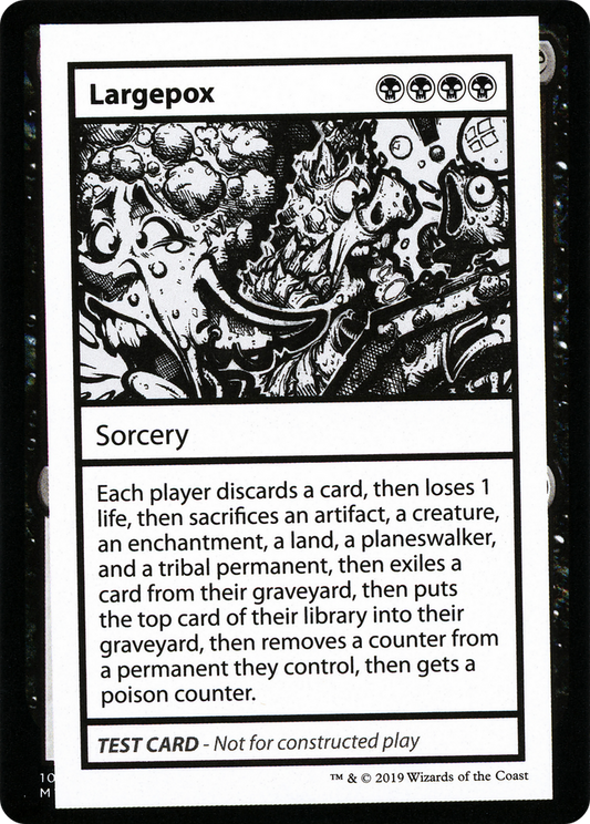 Largepox (2021 Edition) [Mystery Booster Playtest Cards]