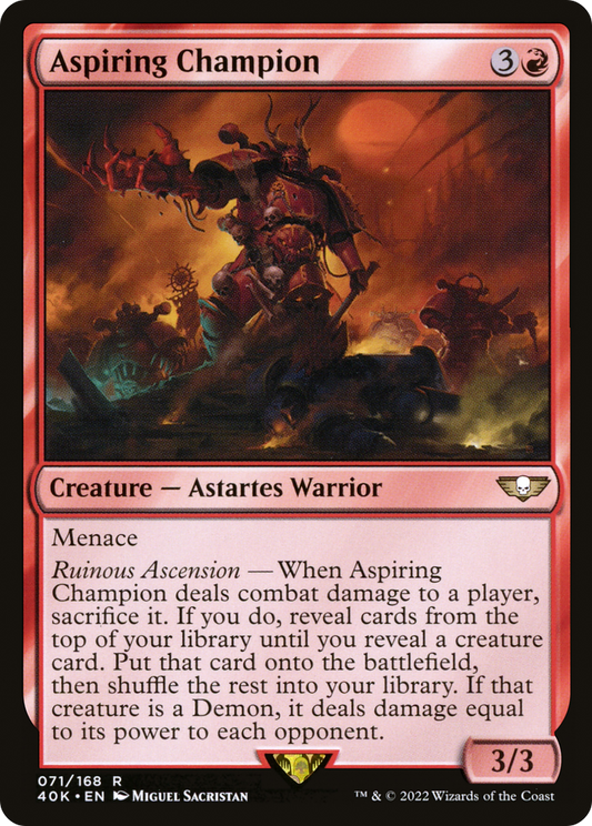 Aspiring Champion [Universes Beyond: Warhammer 40,000]