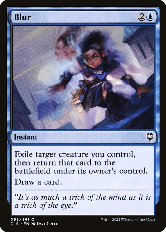 Blur [Commander Legends: Battle for Baldur's Gate]