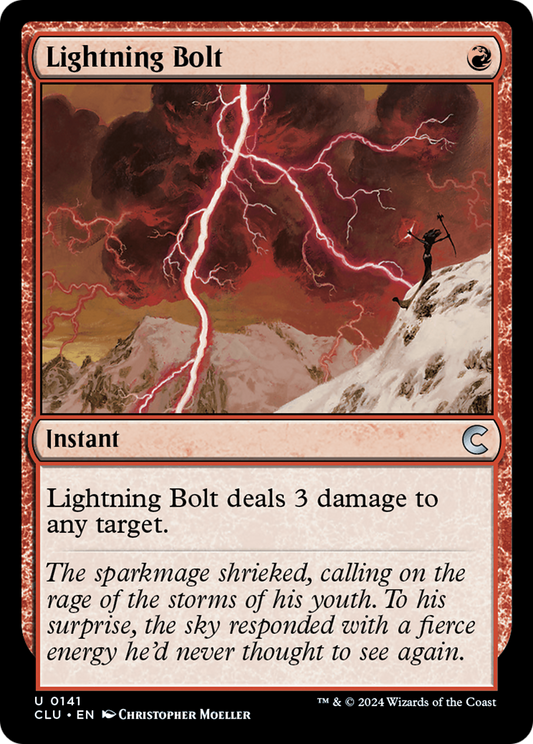 Lightning Bolt [Ravnica: Clue Edition]