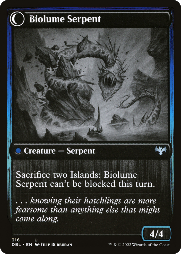 Biolume Egg // Biolume Serpent (DBL-316) - Innistrad: Double Feature: (Double Faced Transform)
