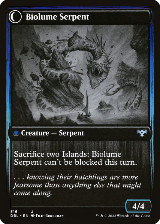Biolume Egg // Biolume Serpent (DBL-316) - Innistrad: Double Feature: (Double Faced Transform)