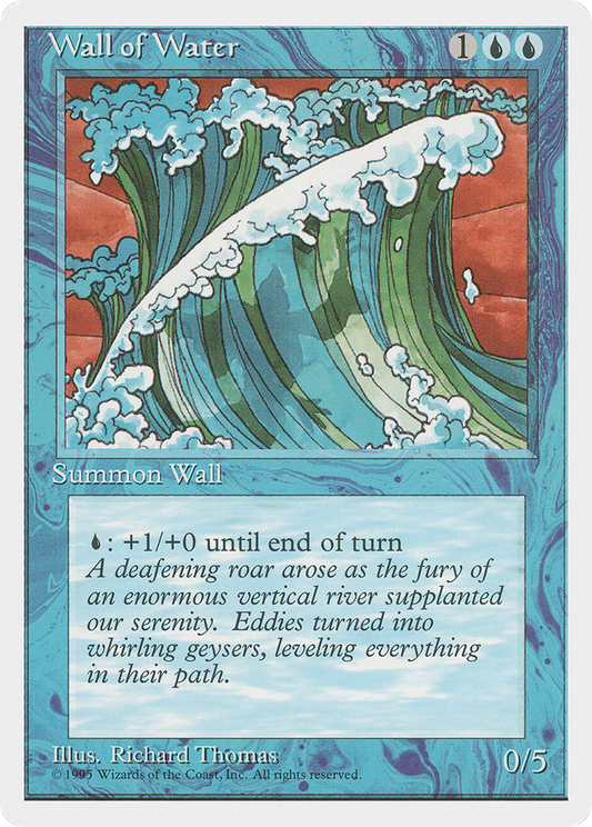 Wall of Water [Fourth Edition]