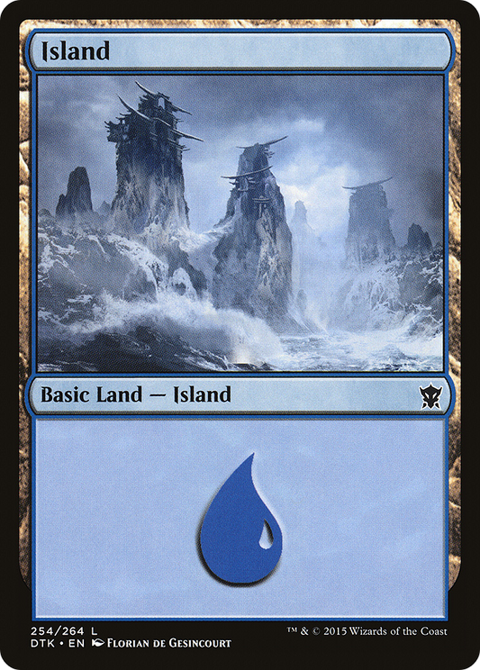 Island (254) [Dragons of Tarkir]