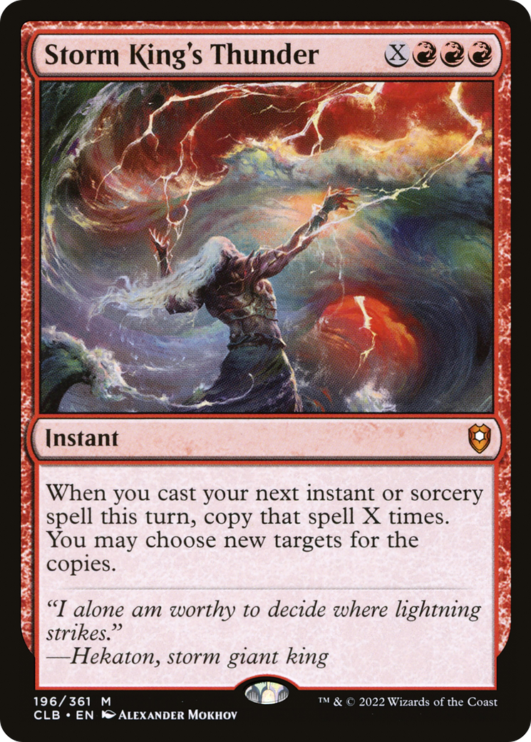 Storm King's Thunder [Commander Legends: Battle for Baldur's Gate]