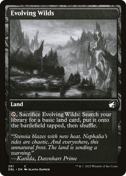 Evolving Wilds (261) [Innistrad: Double Feature]