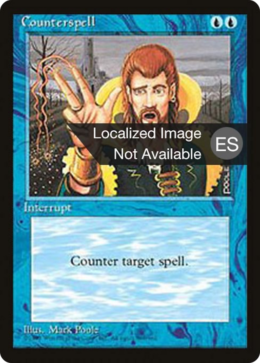 Counterspell [Fourth Edition Foreign Black Border]