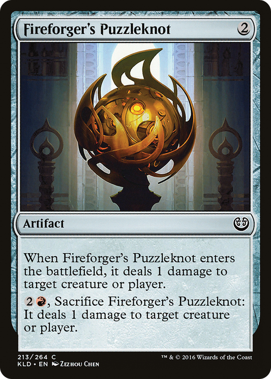 Fireforger's Puzzleknot (KLD-213) - Kaladesh Foil