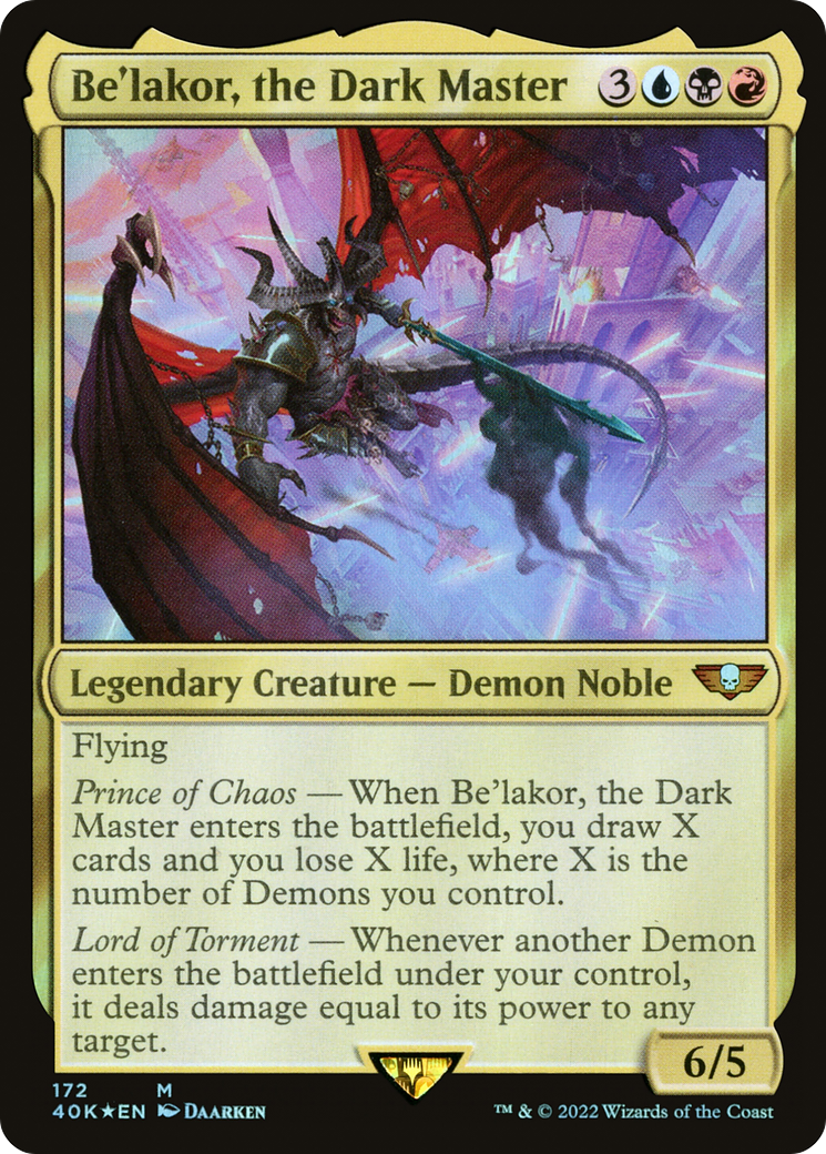 Be'lakor, the Dark Master [Universes Beyond: Warhammer 40,000]
